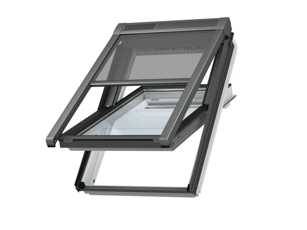 okno dachowe z markizą zewnętrzną VELUX